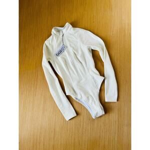 NWT Gigi C White Sabrina Surf Suit Size XS